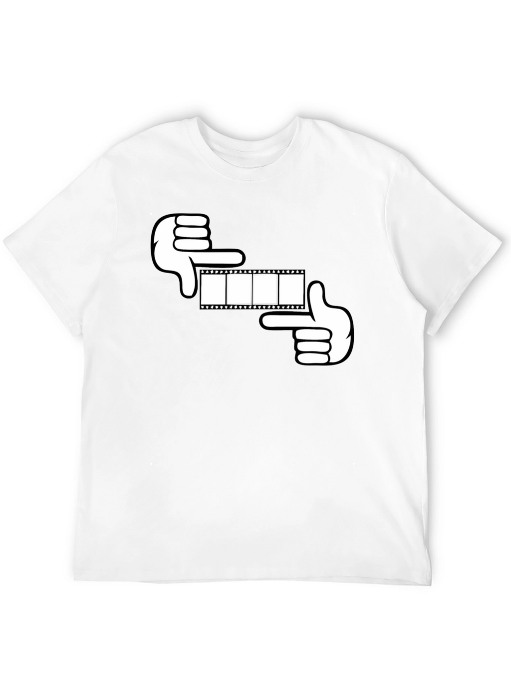 Film Frame Graphic Tee - Black
