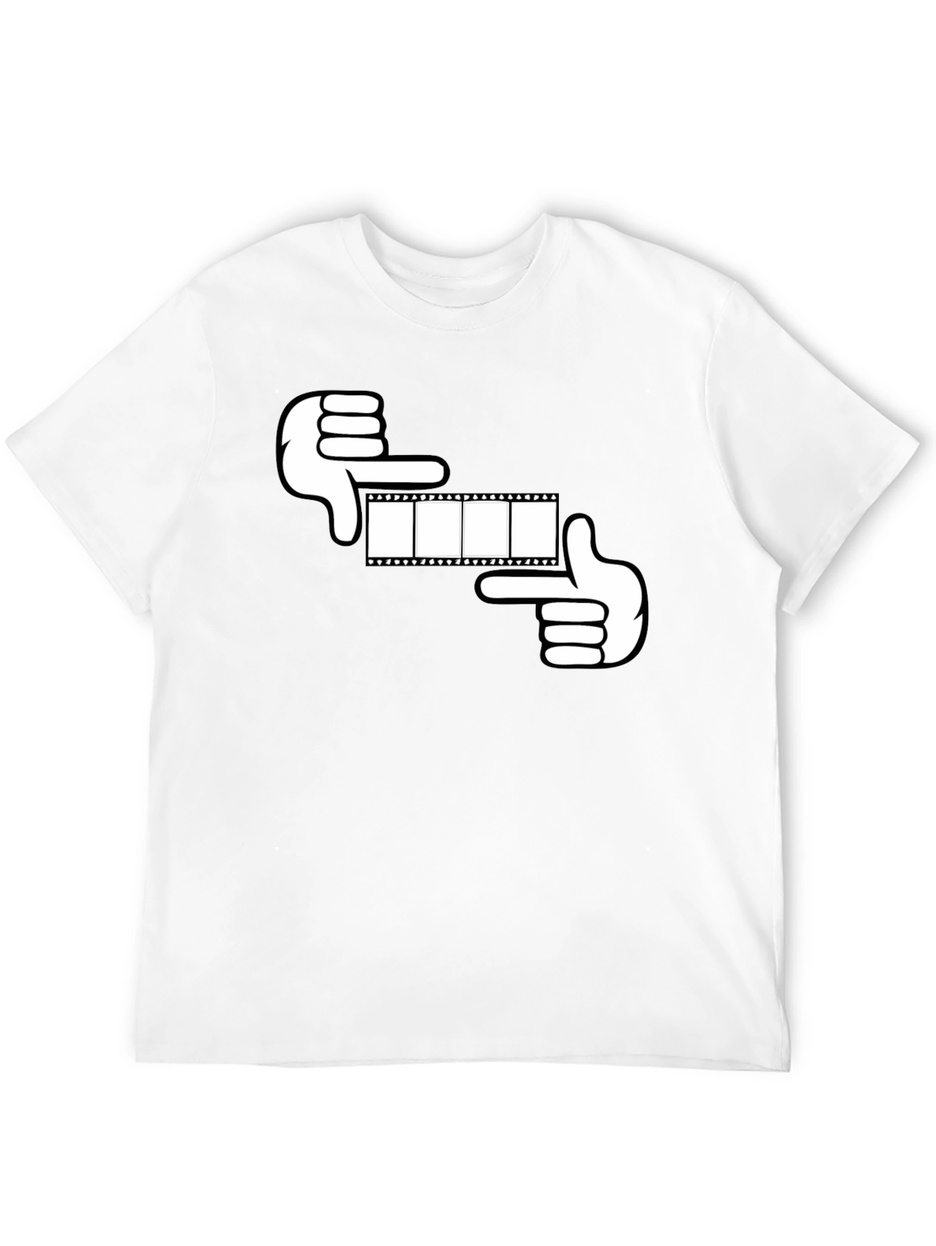 Film Frame Graphic Tee - Black