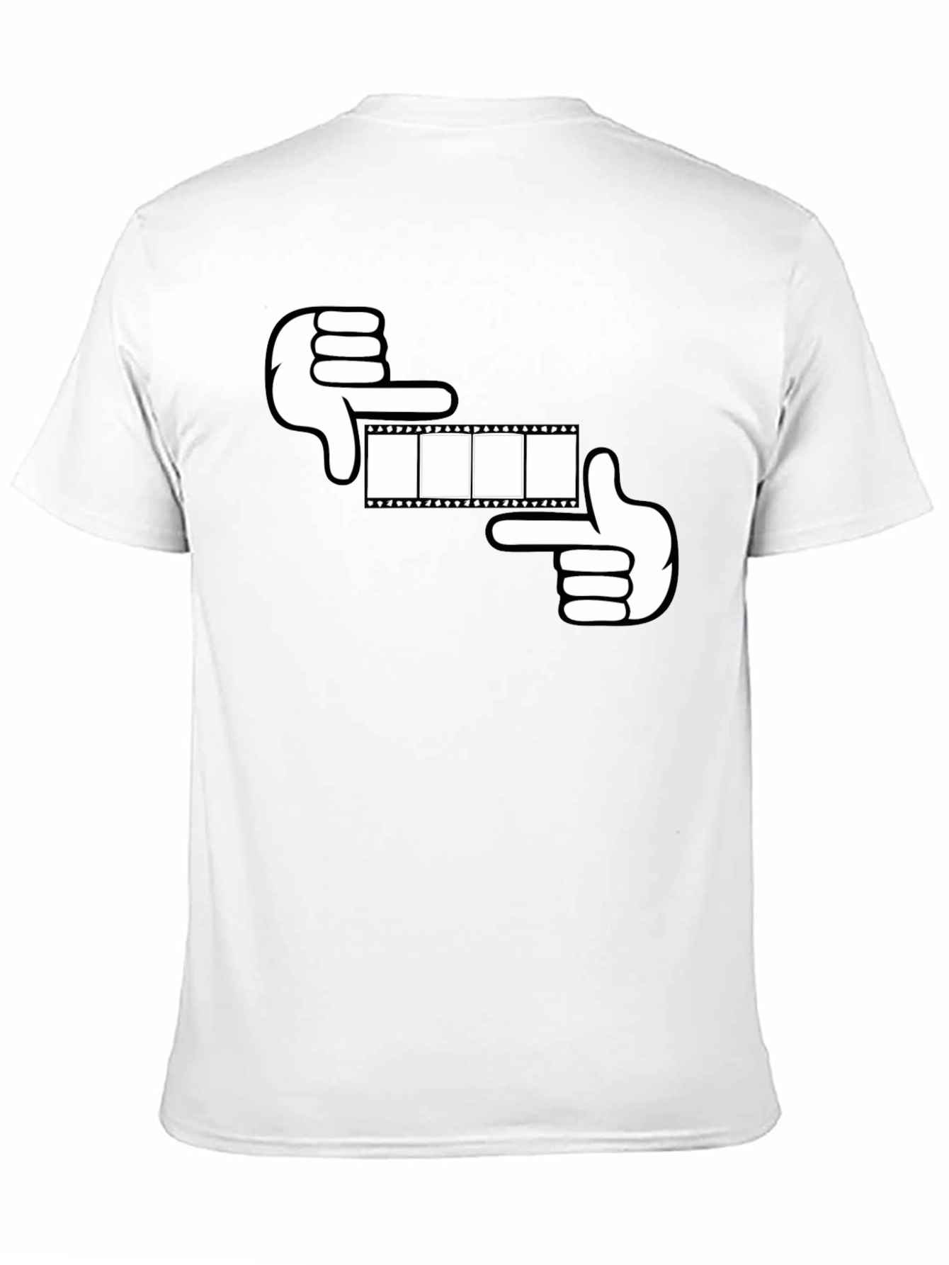 Film Frame Graphic Tee - Black