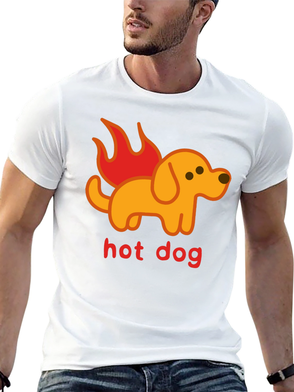 Hot Dog T-Shirt - Funny Graphic Tee