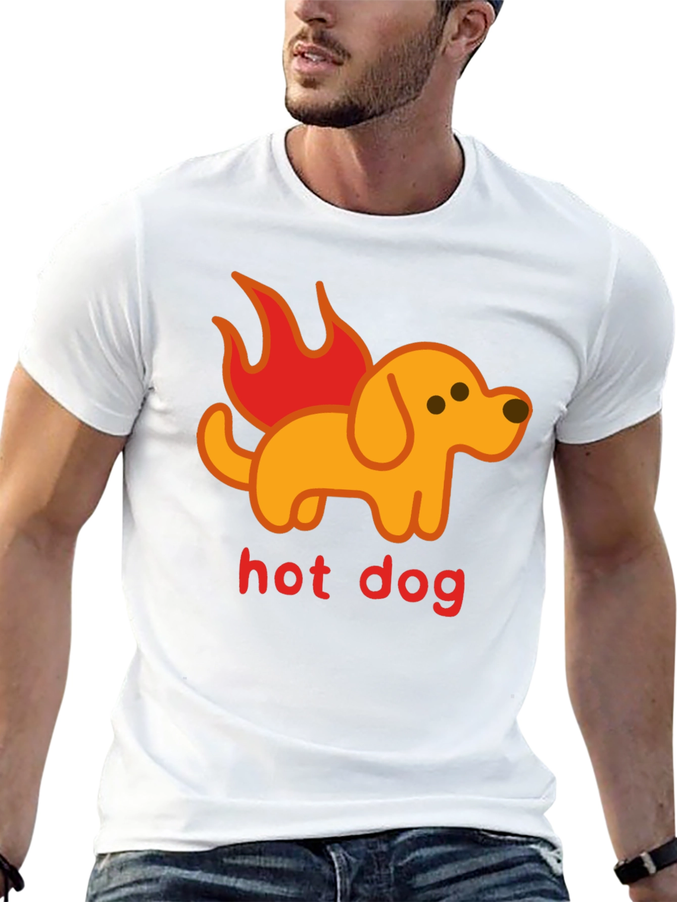 Hot Dog T-Shirt - Funny Graphic Tee