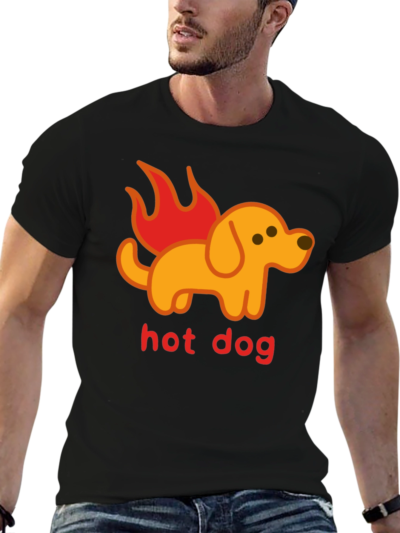 Hot Dog T-Shirt - Funny Graphic Tee