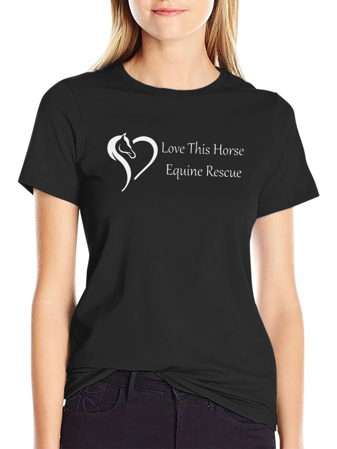 Love This Horse Equine Rescue T-Shirt