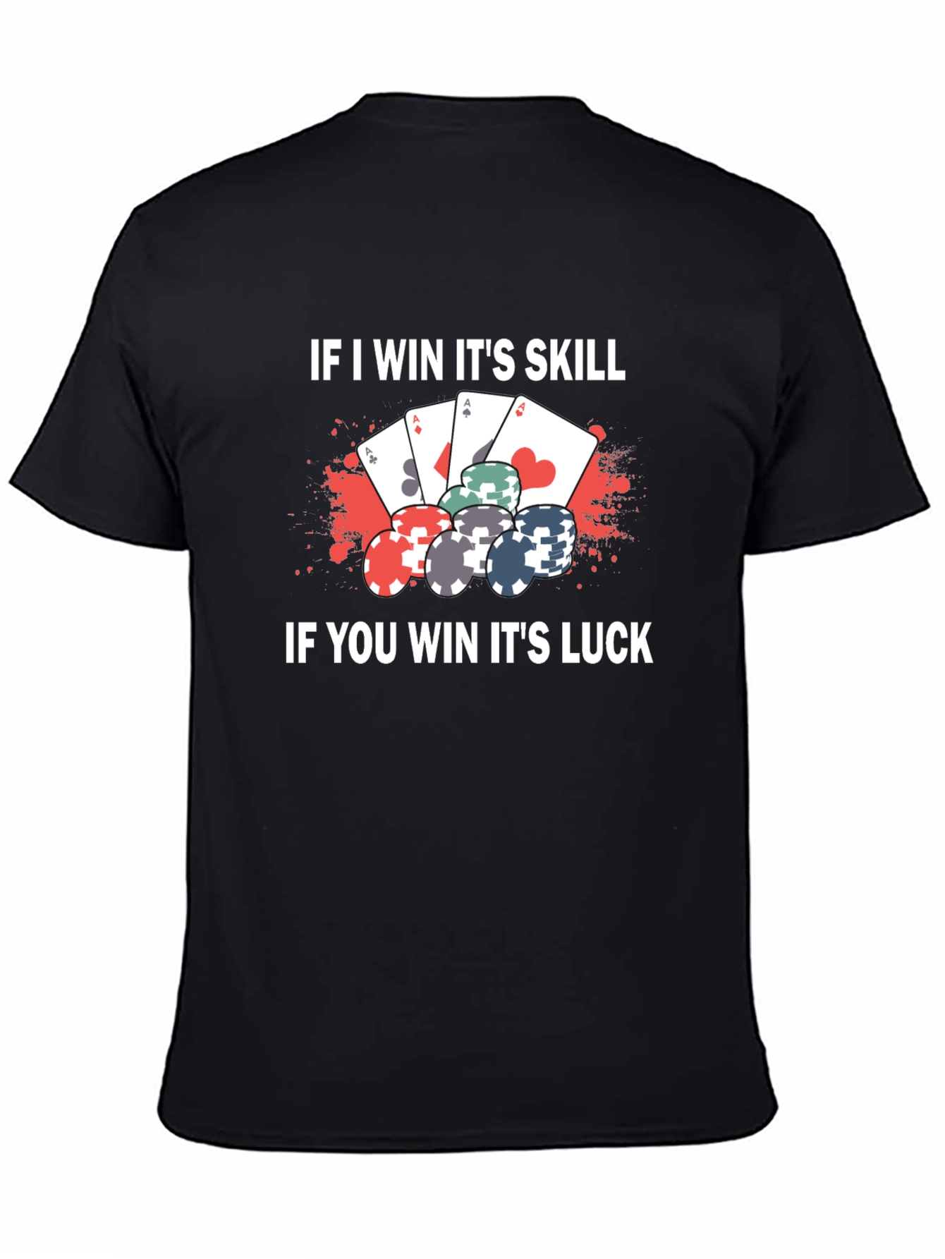 Poker Skill & Luck T-Shirt