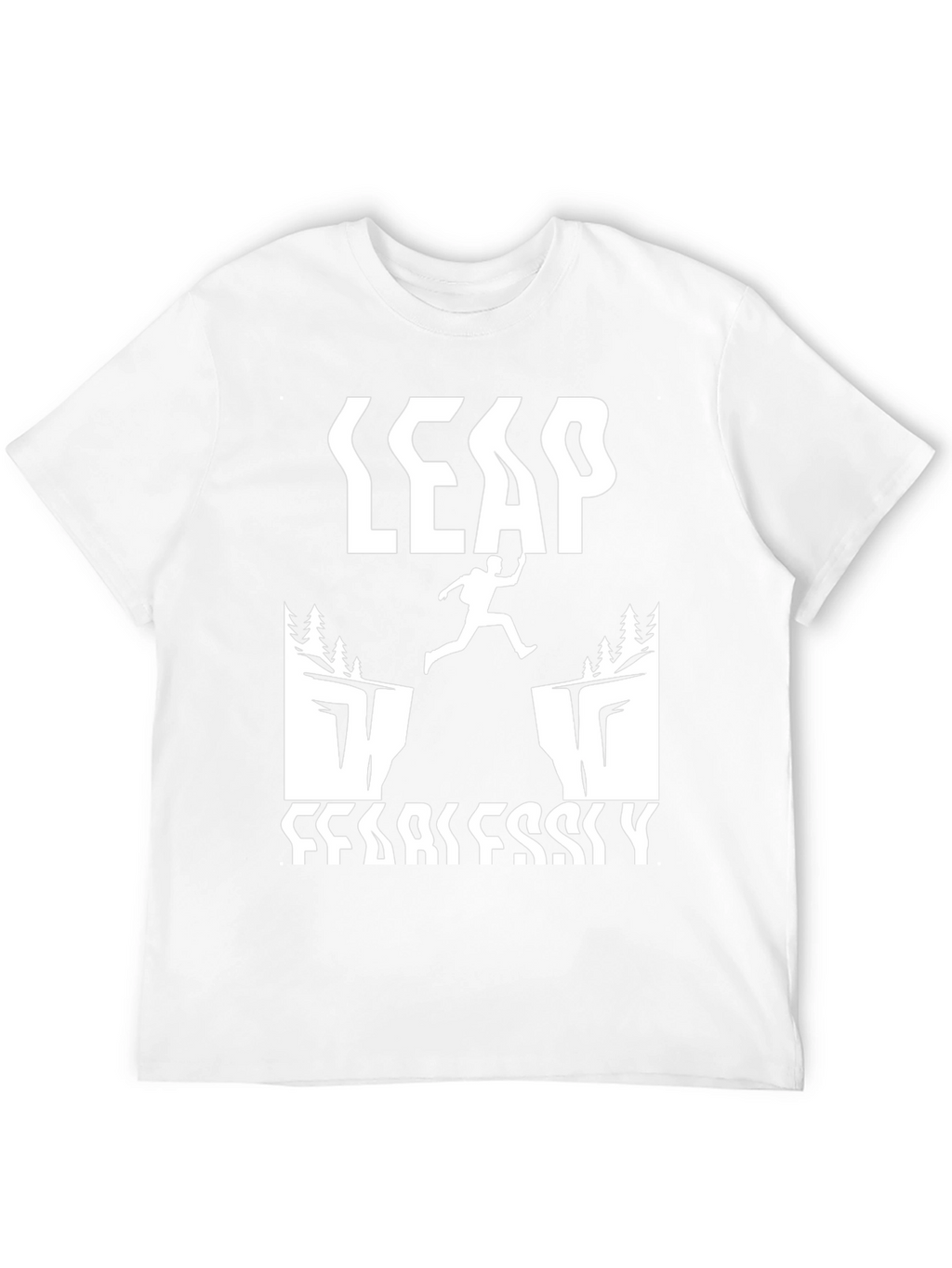 Leap Fearlessly Graphic T-Shirt - Mens