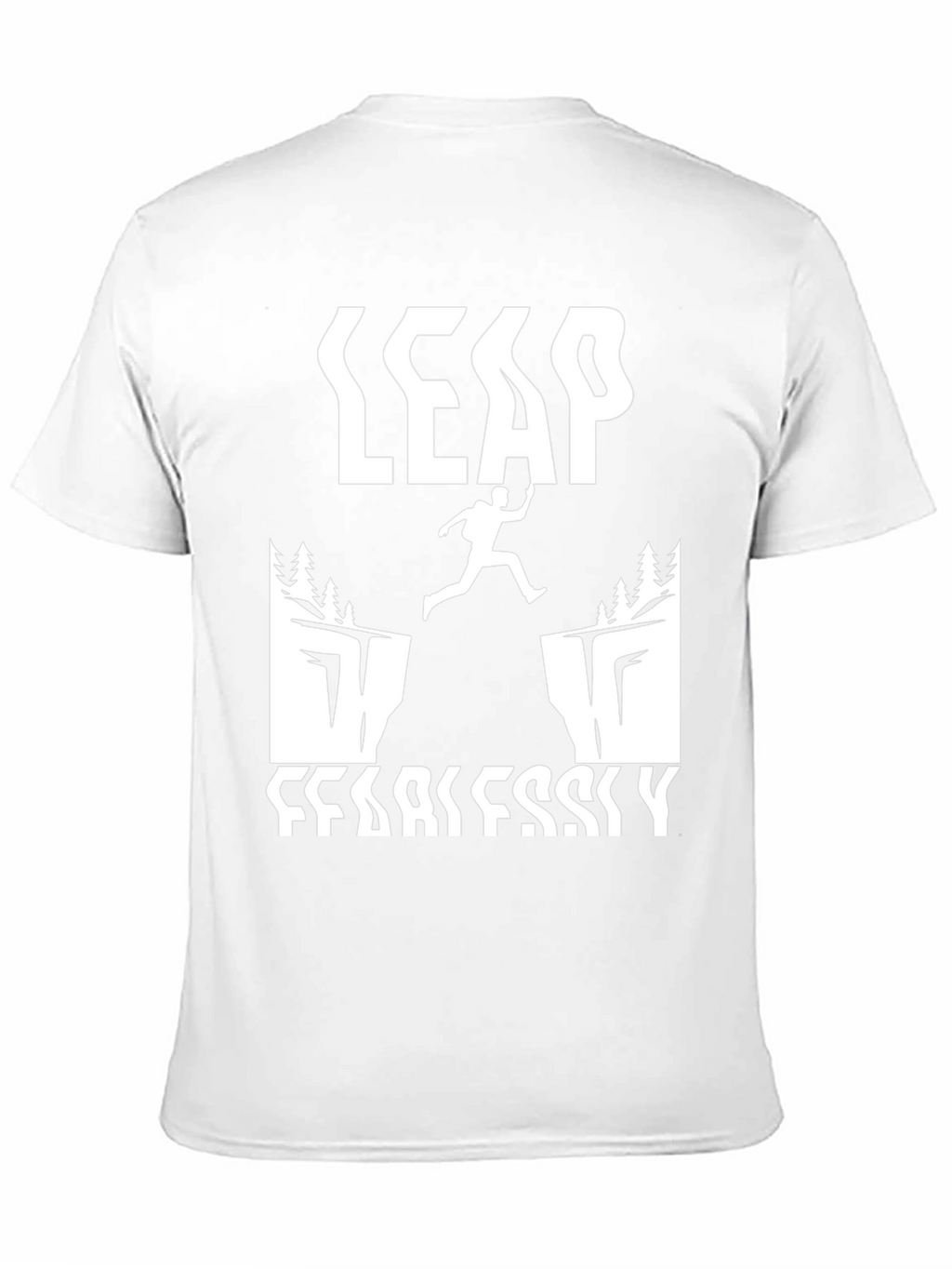 Leap Fearlessly Graphic T-Shirt - Mens