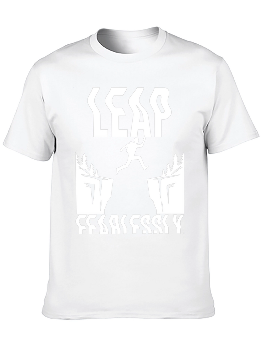Leap Fearlessly Graphic T-Shirt - Mens