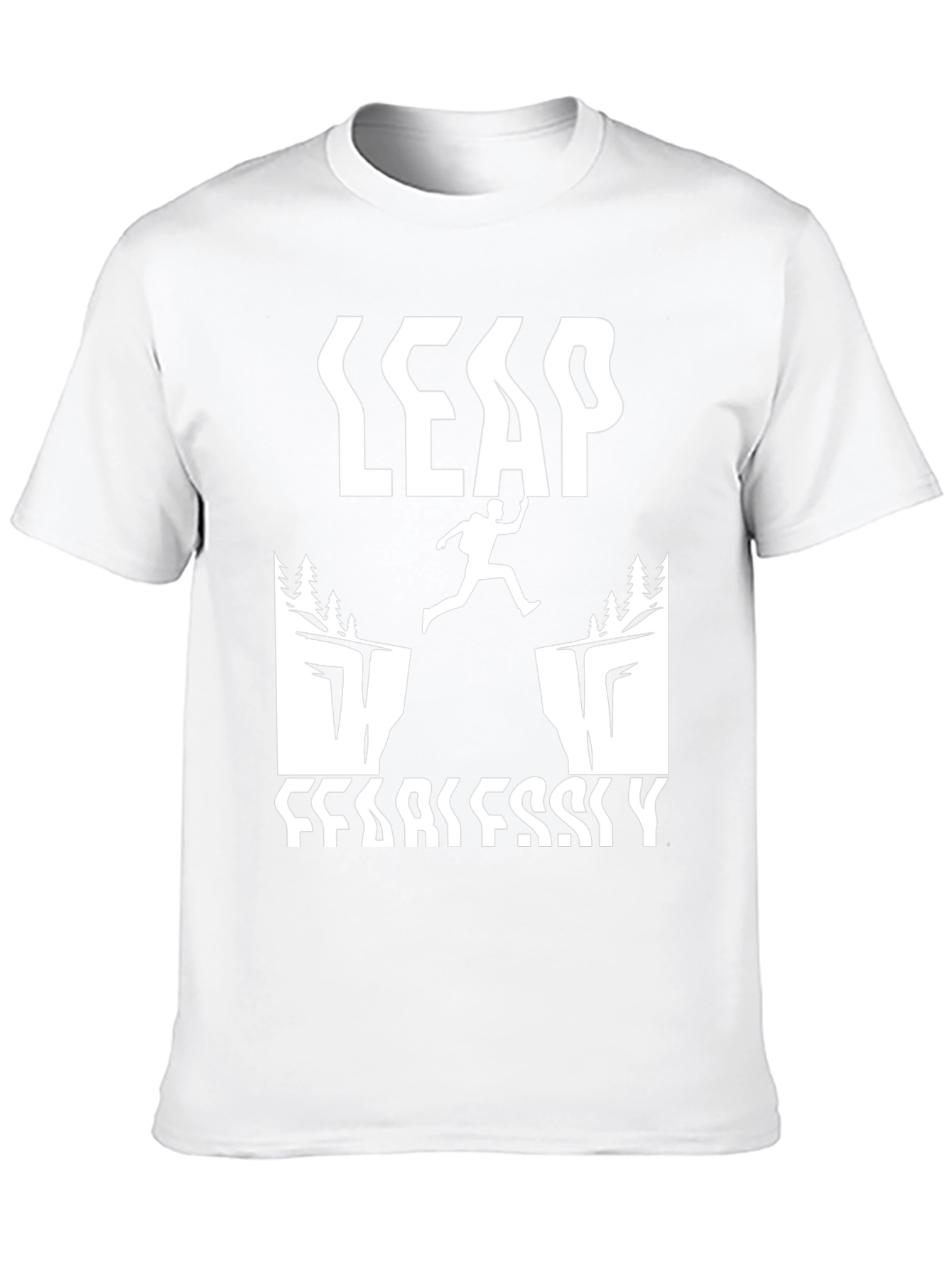 Leap Fearlessly Graphic T-Shirt - Mens