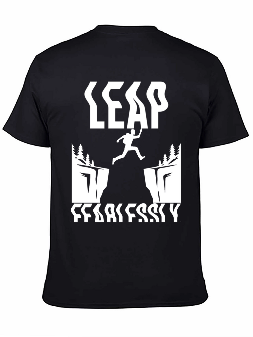 Leap Fearlessly Graphic T-Shirt - Mens