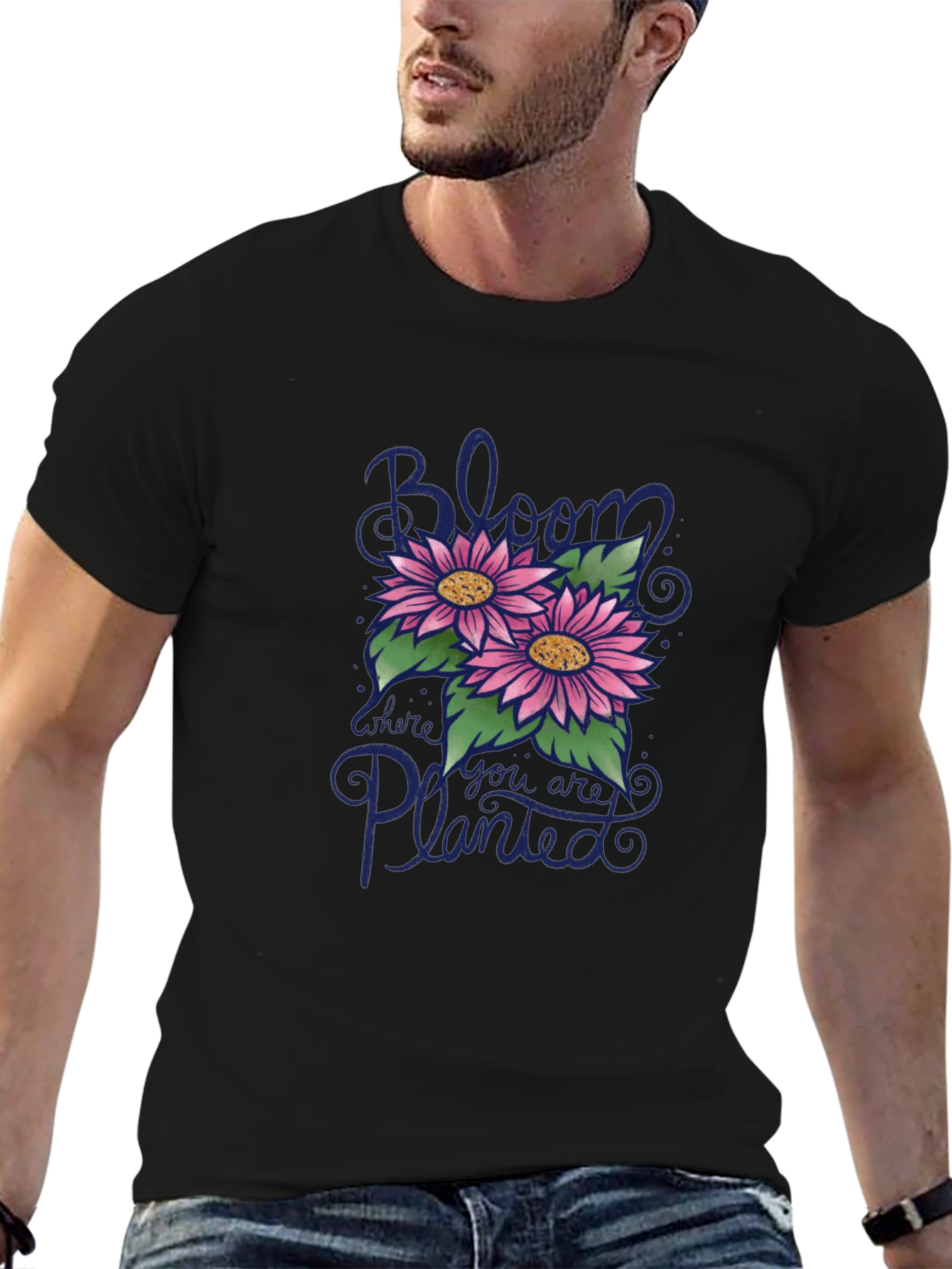 Bloom Where You Are Planted Graphic T-Shirt
