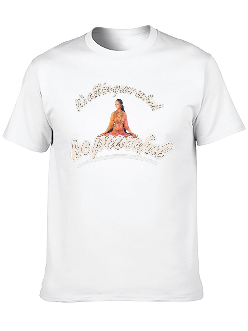 Be Peaceful T-Shirt - Mind Over Matter Yoga Tee