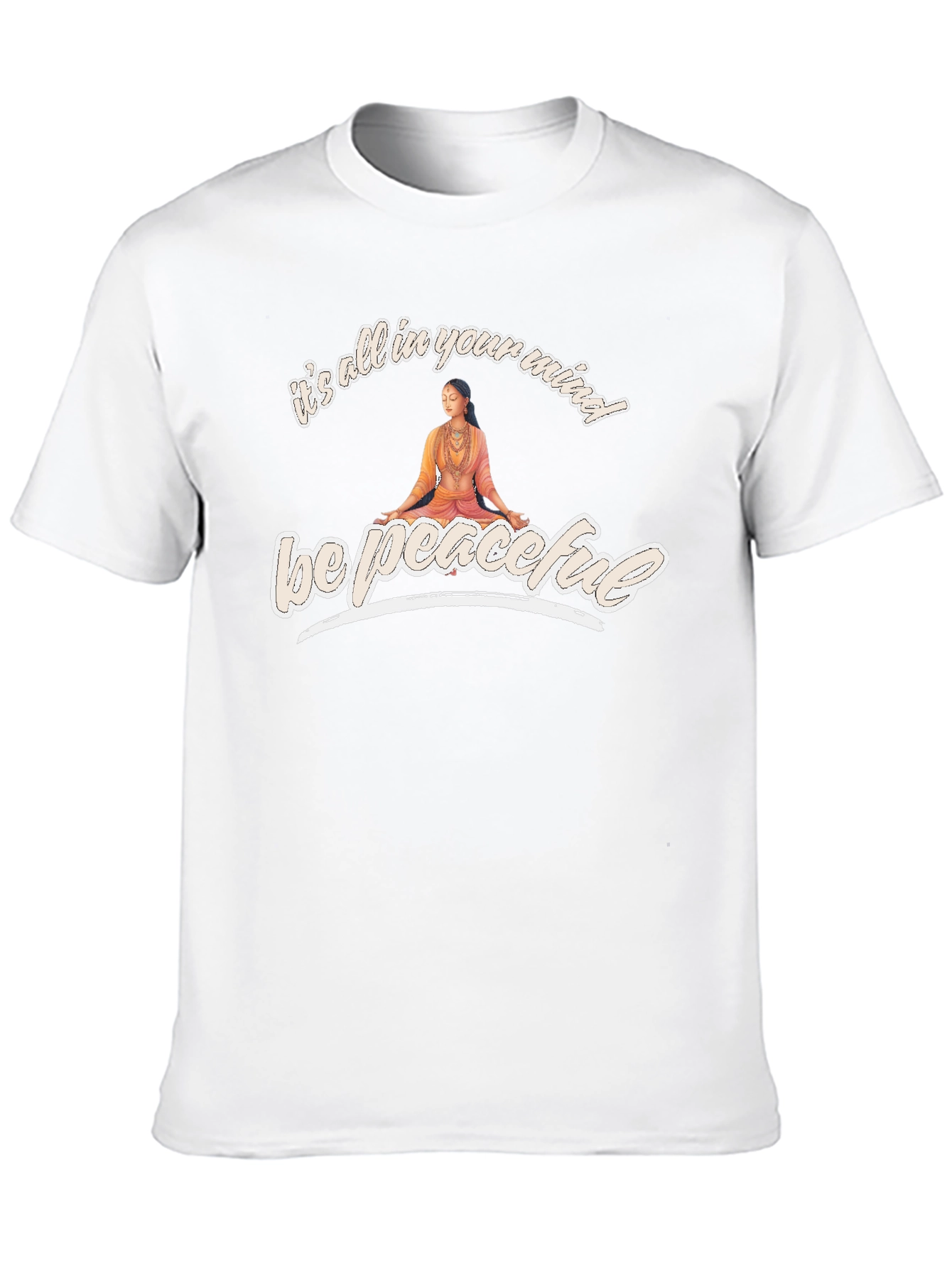 Be Peaceful T-Shirt - Mind Over Matter Yoga Tee