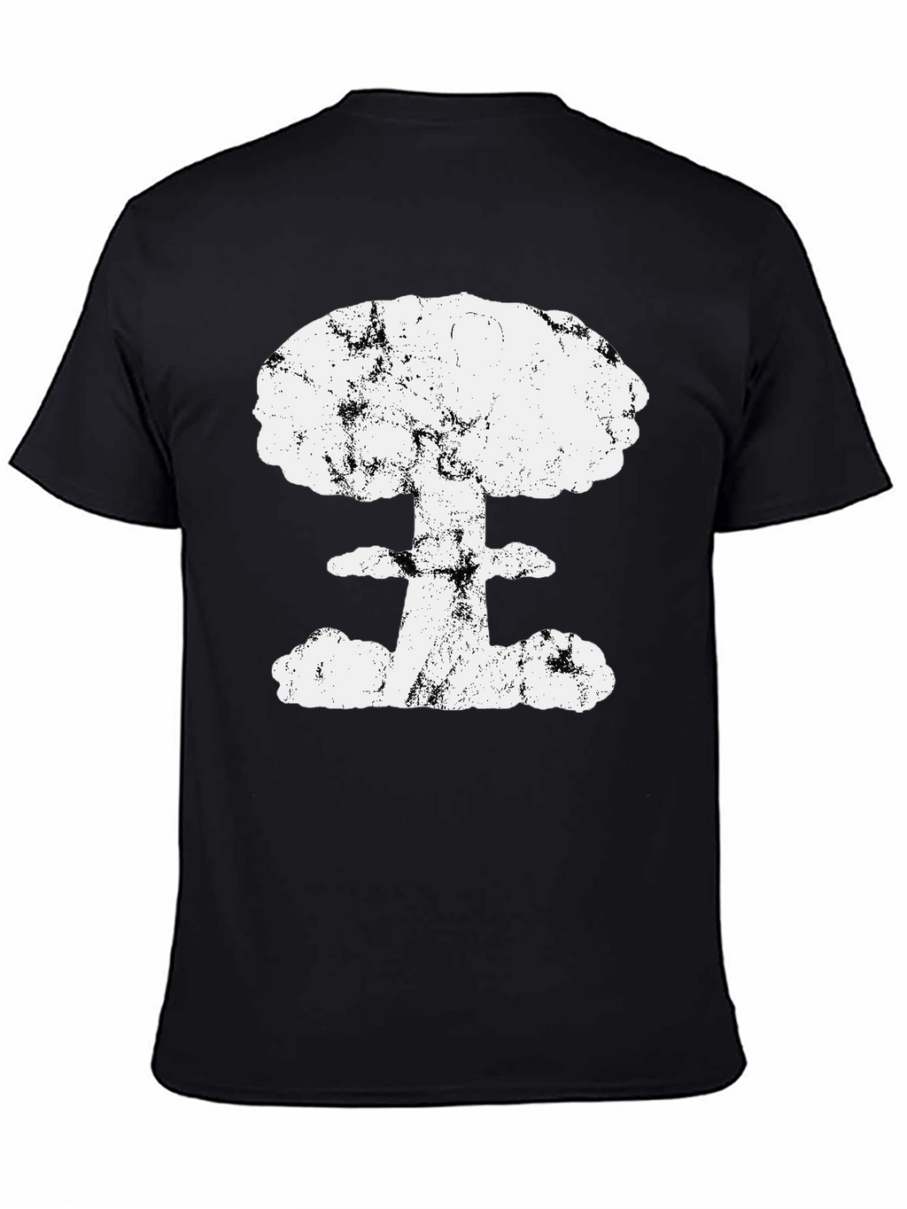 Atomic Explosion Graphic T-Shirt - Black