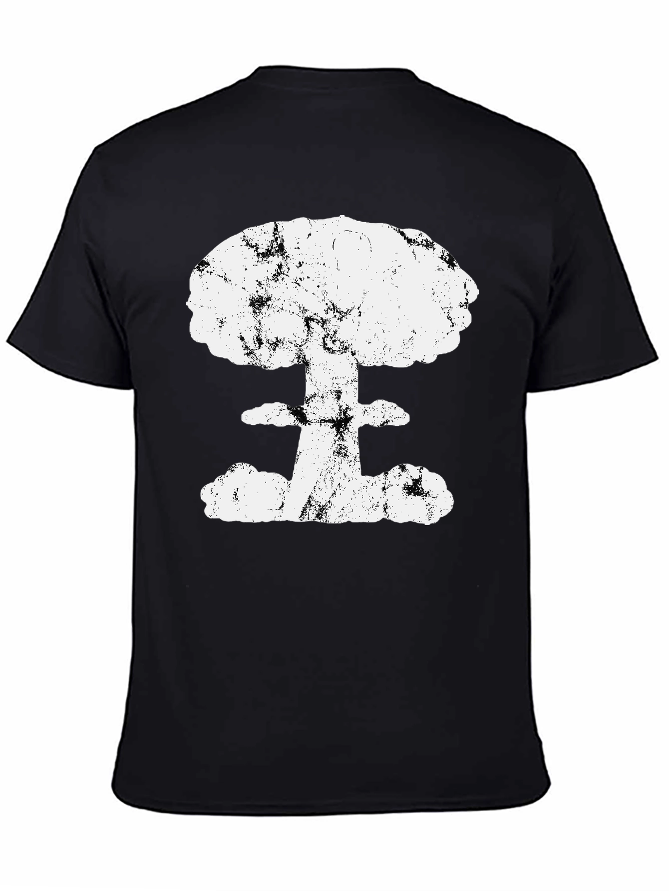 Atomic Explosion Graphic T-Shirt - Black