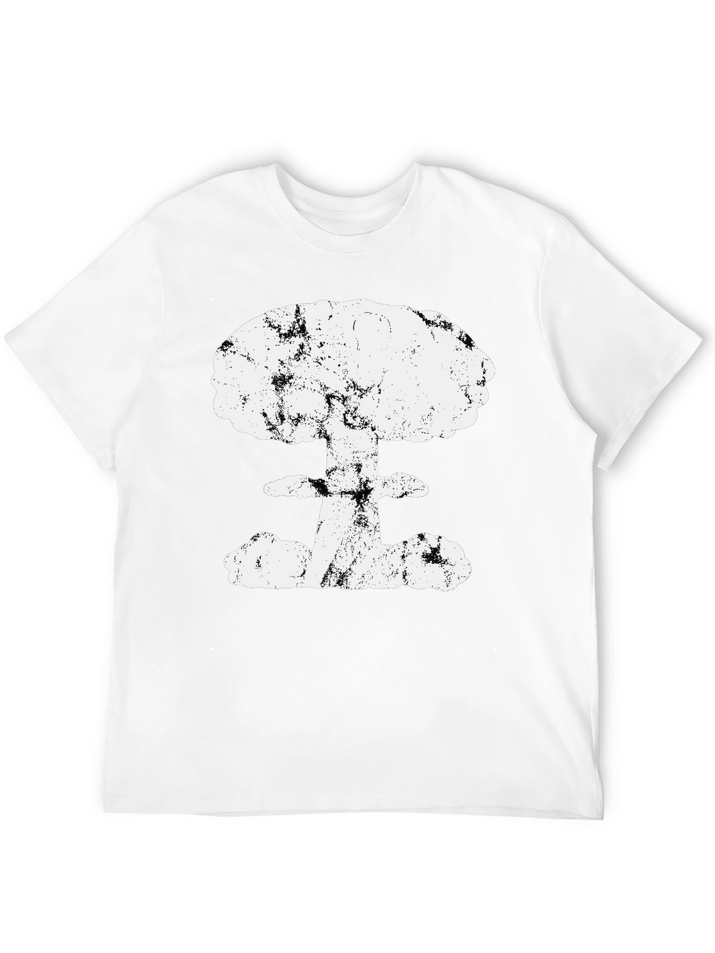 Atomic Explosion Graphic T-Shirt - Black
