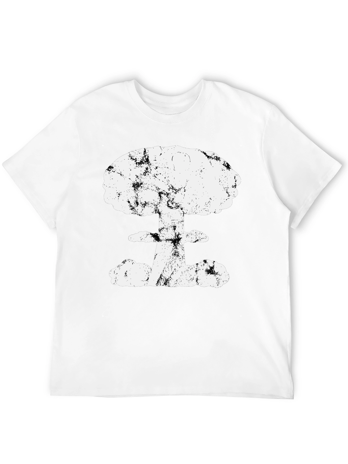 Atomic Explosion Graphic T-Shirt - Black