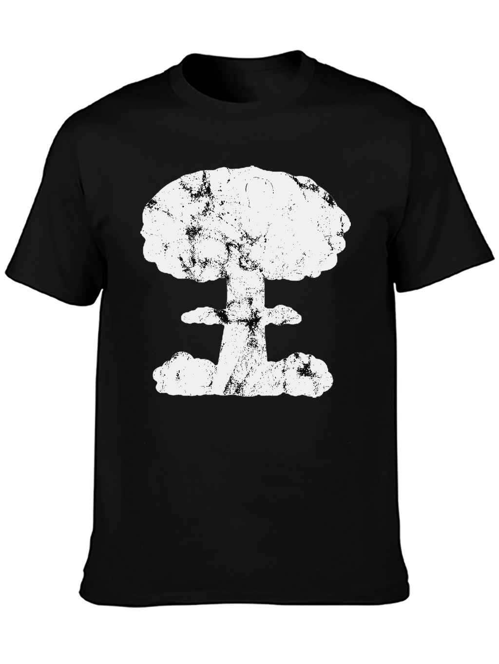 Atomic Explosion Graphic T-Shirt - Black