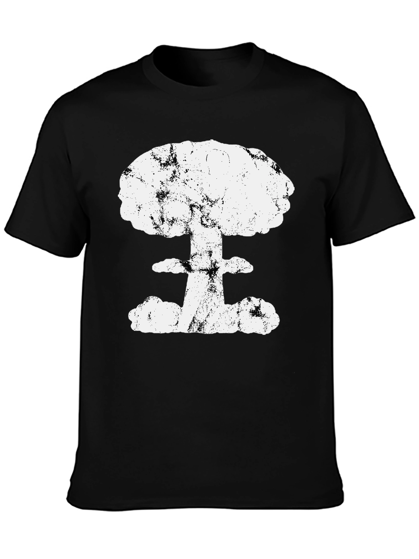 Atomic Explosion Graphic T-Shirt - Black