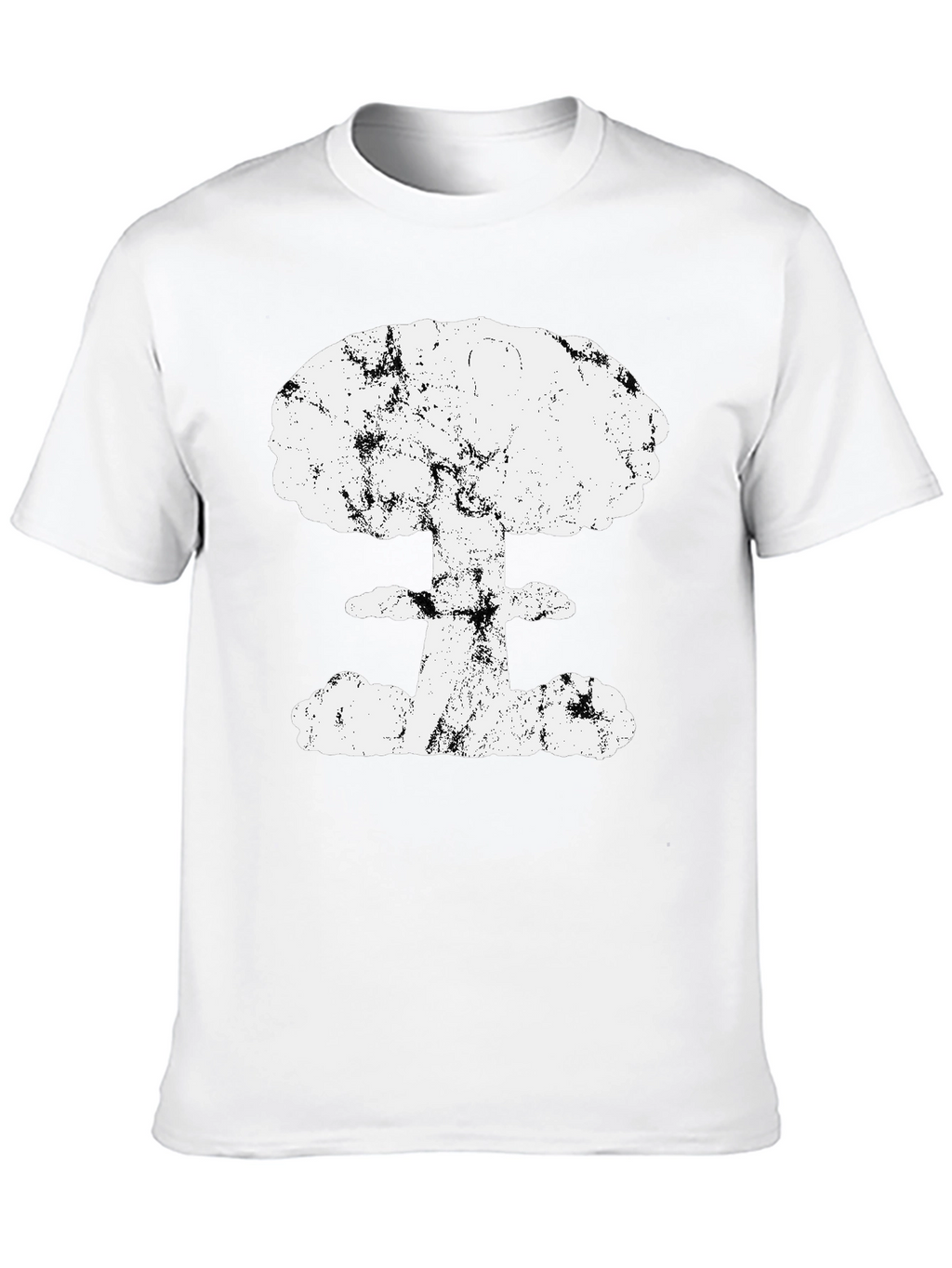 Atomic Explosion Graphic T-Shirt - Black