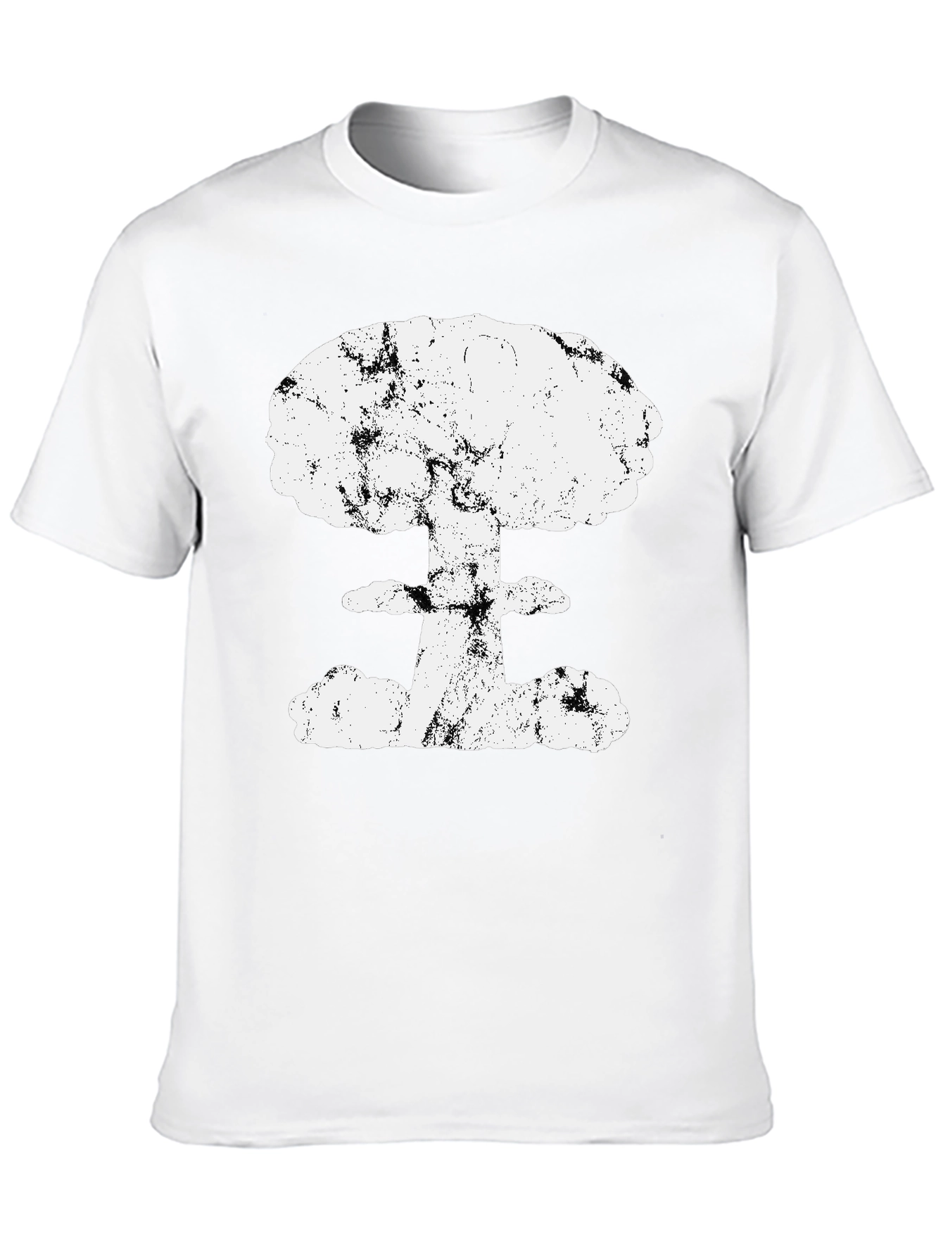 Atomic Explosion Graphic T-Shirt - Black