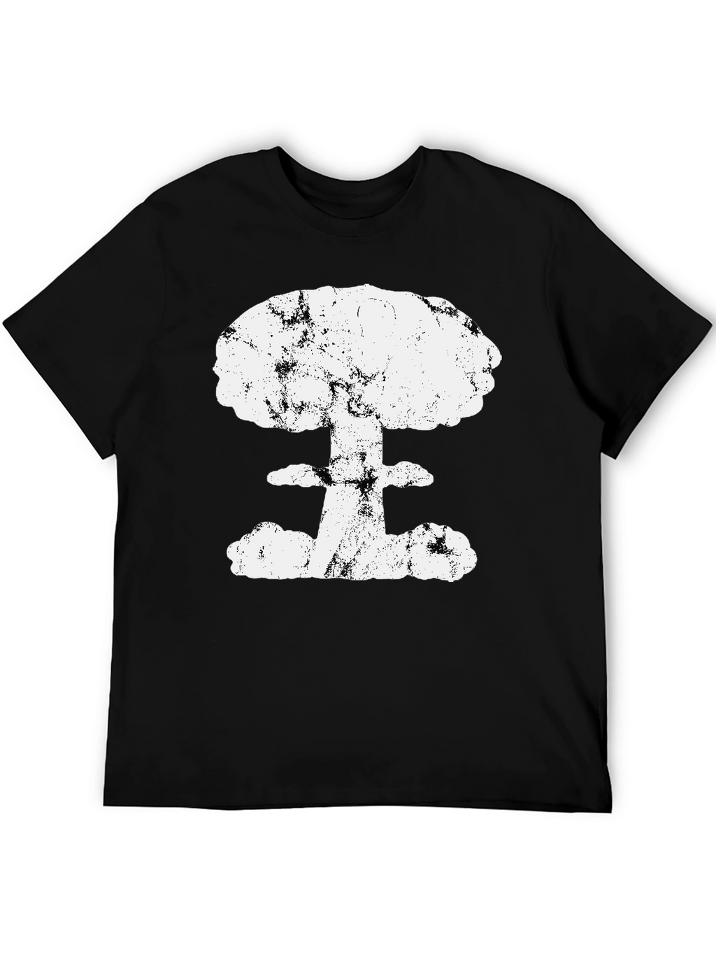 Atomic Explosion Graphic T-Shirt - Black