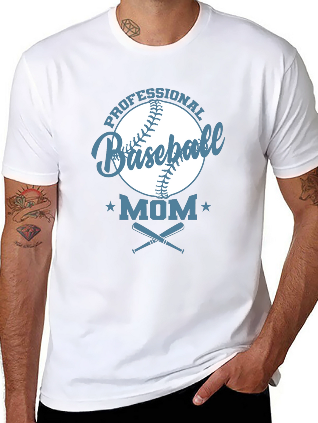 Baseball Mom Graphic T-Shirt