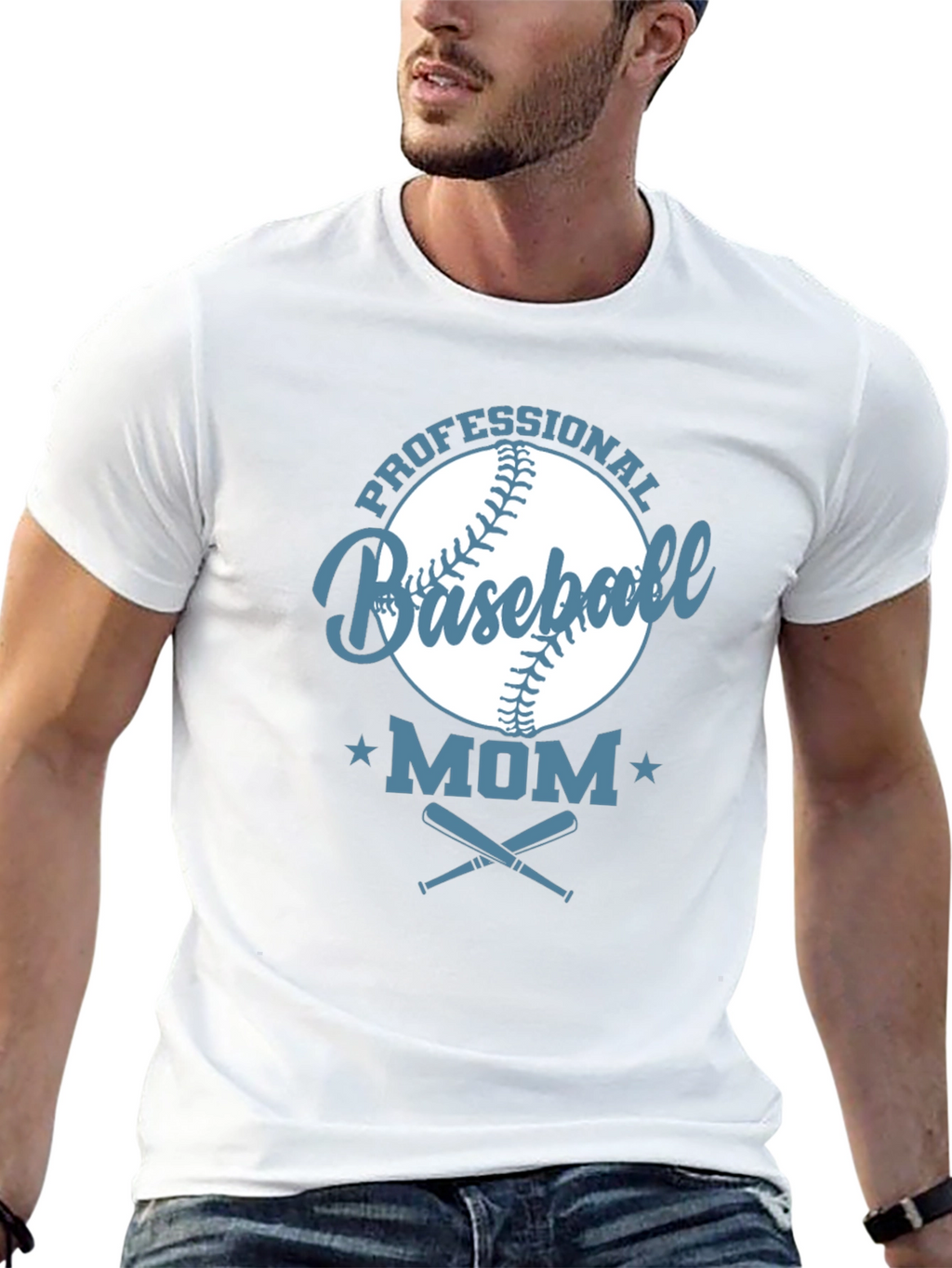 Baseball Mom Graphic T-Shirt