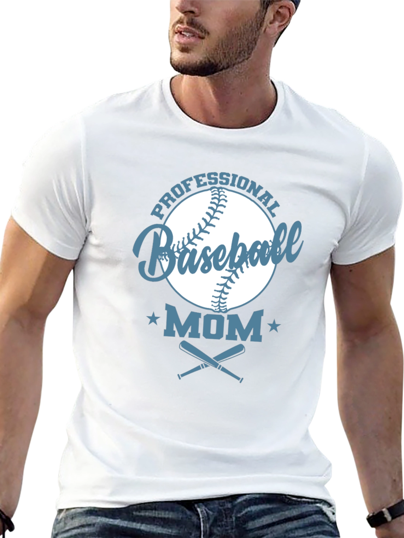 Baseball Mom Graphic T-Shirt