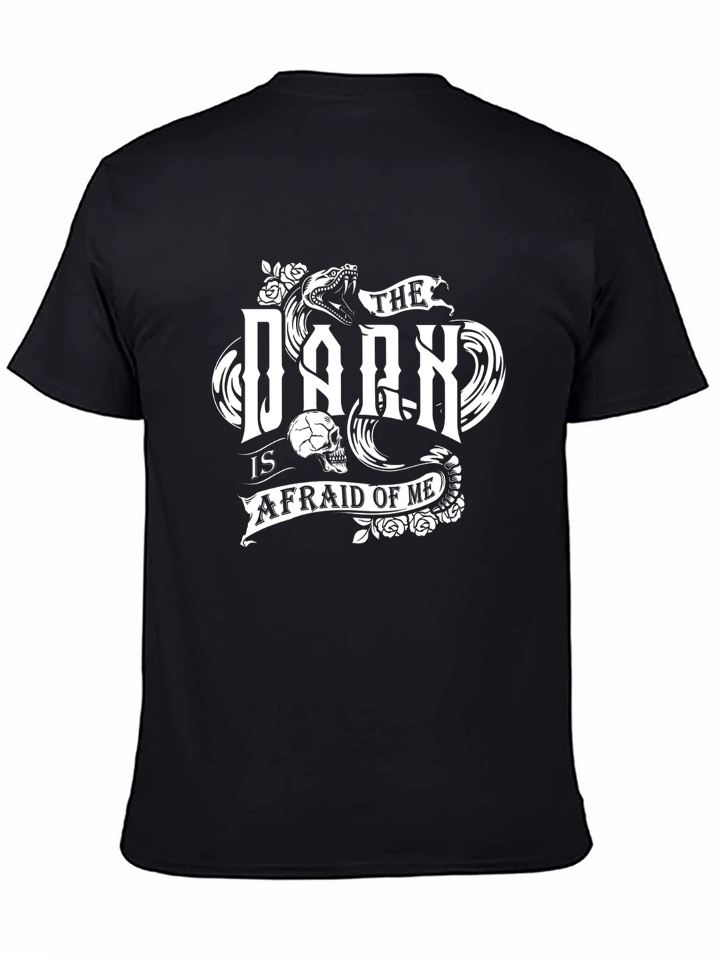 The Dark Is Afraid of Me Graphic Tee