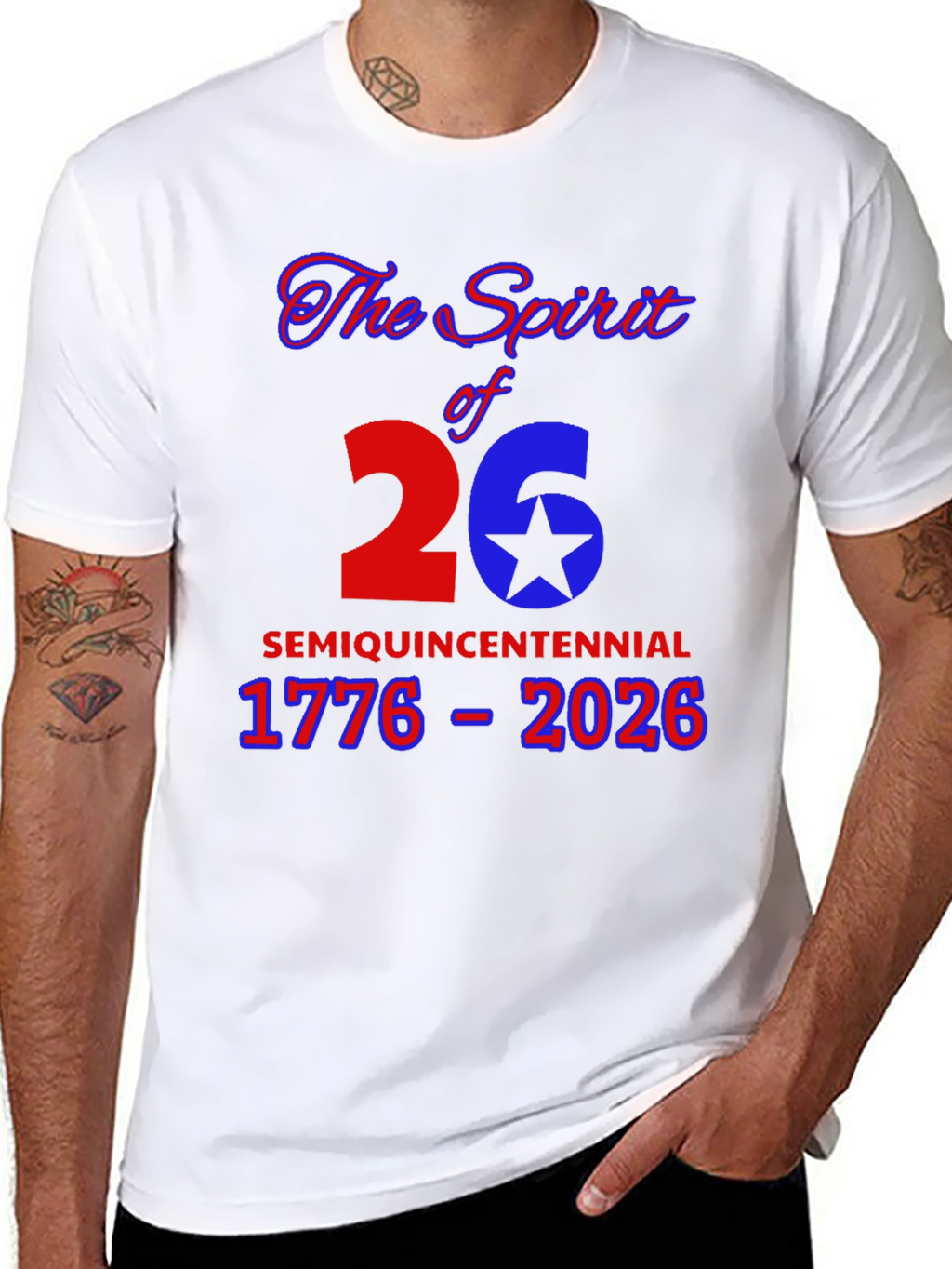 Spirit of 26 Semiquincentennial T-Shirt