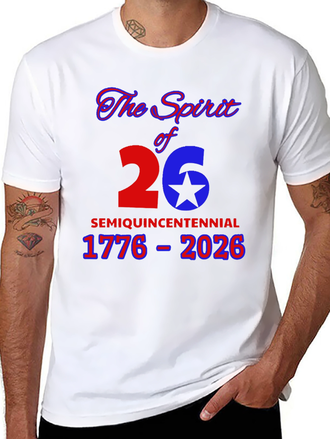 Spirit of 26 Semiquincentennial T-Shirt