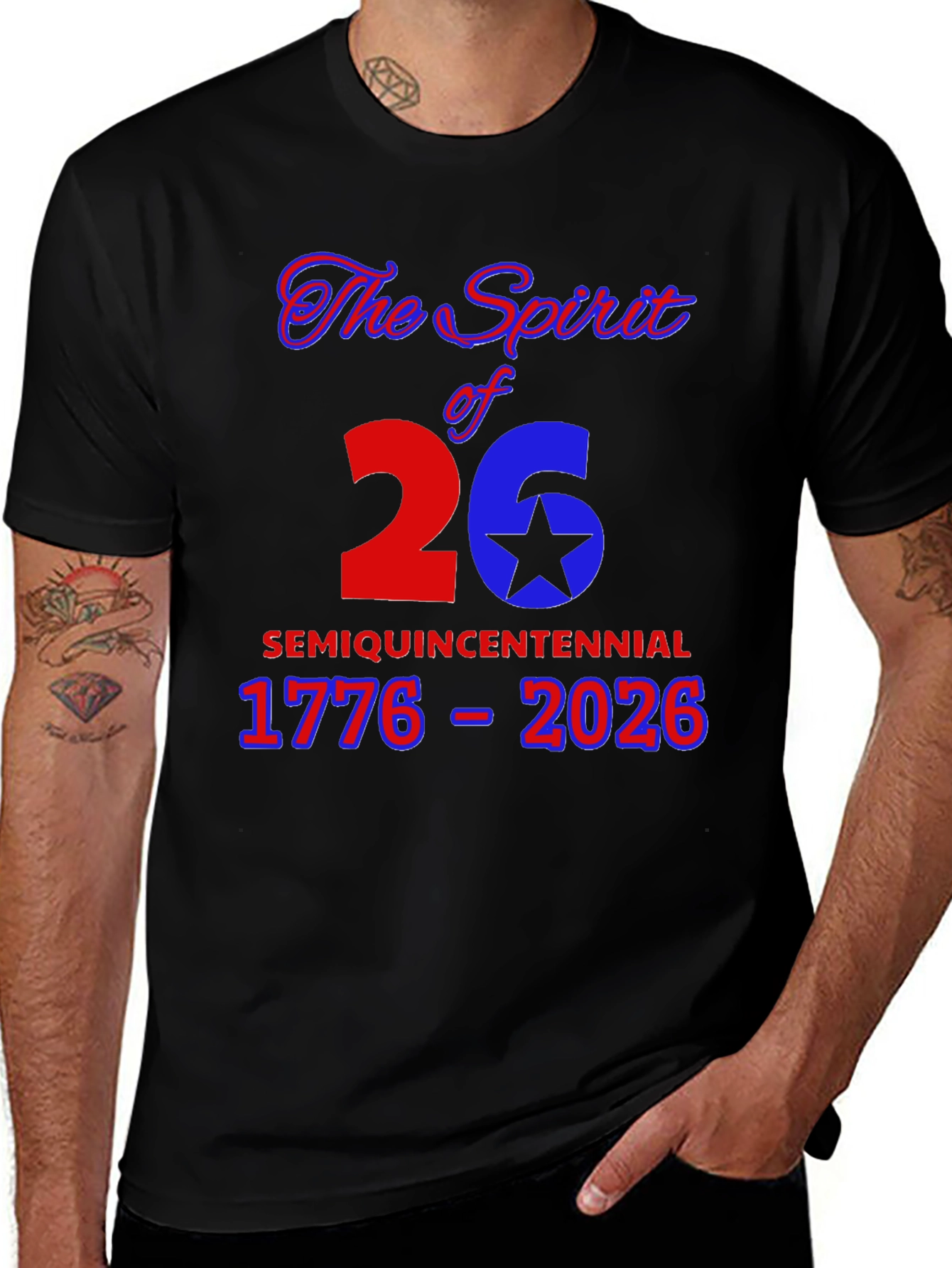 Spirit of 26 Semiquincentennial T-Shirt