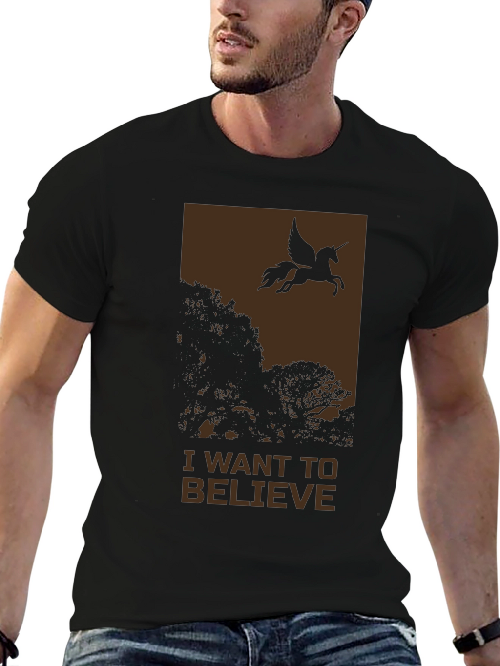 I Want To Believe Pegasus T-Shirt