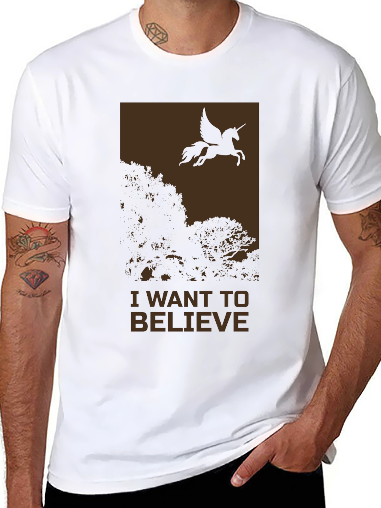 I Want To Believe Pegasus T-Shirt