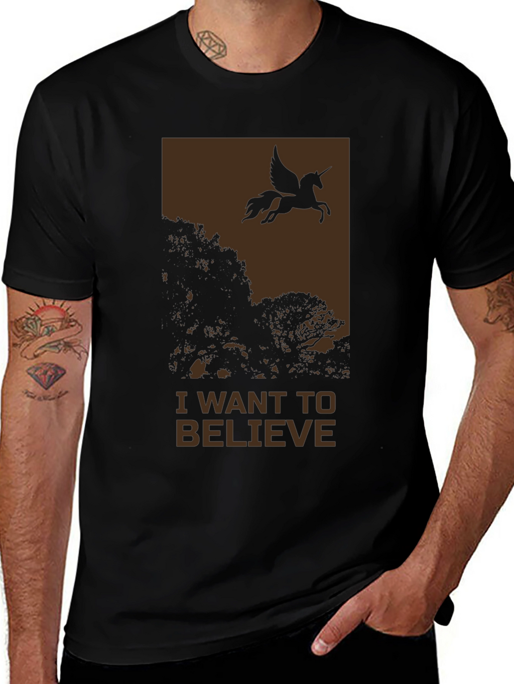 I Want To Believe Pegasus T-Shirt