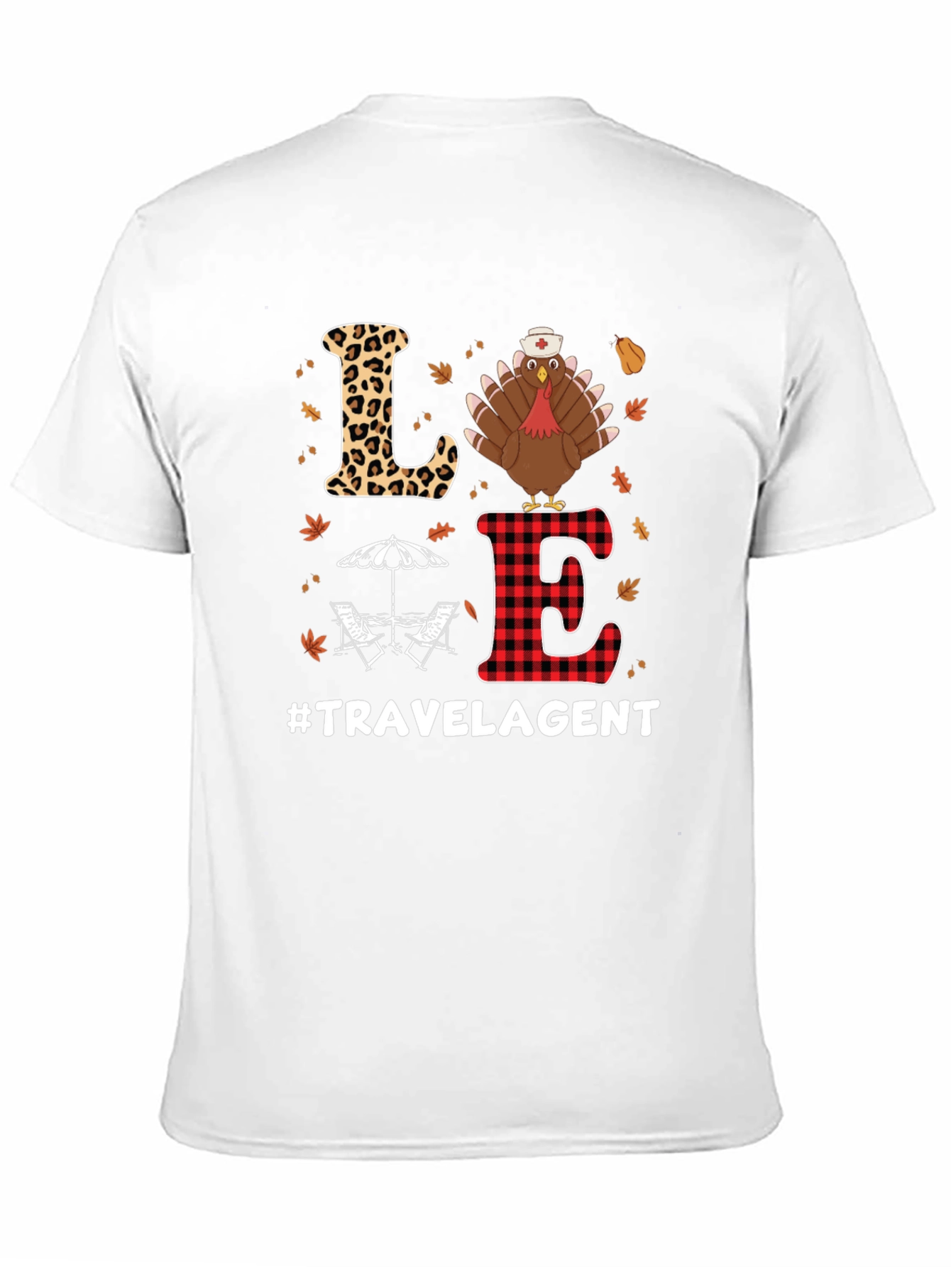 Love Travel Agent Thanksgiving T-Shirt