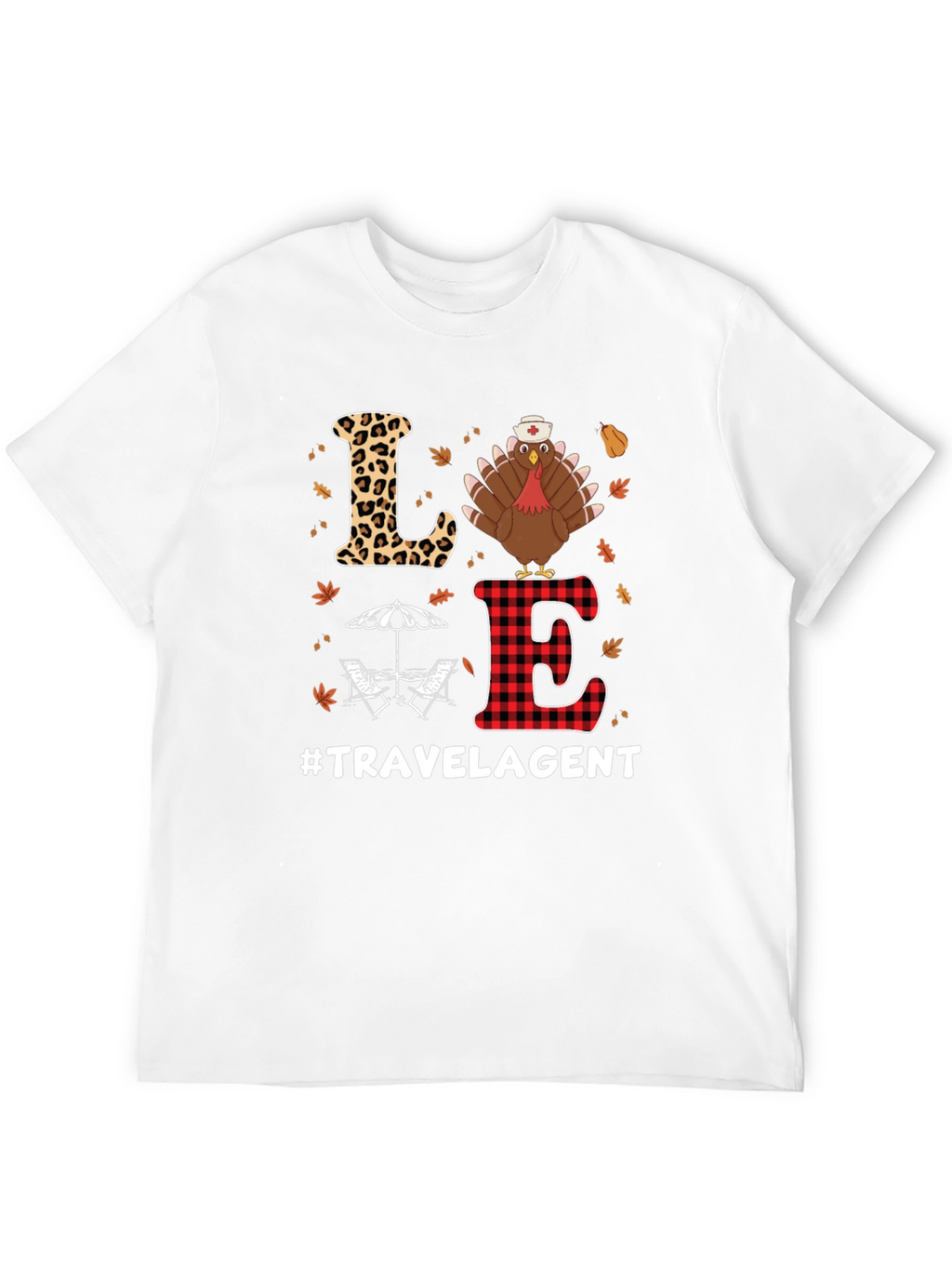 Love Travel Agent Thanksgiving T-Shirt