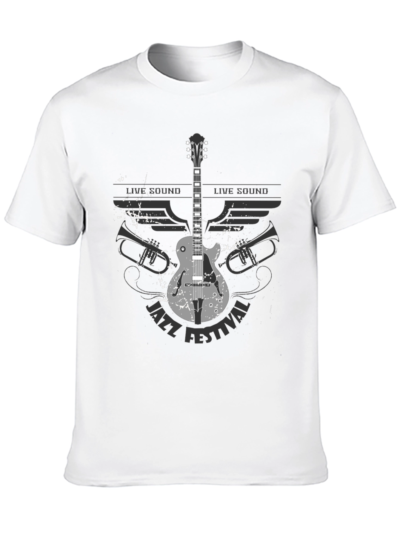 Jazz Festival Graphic Tee - Musical Style