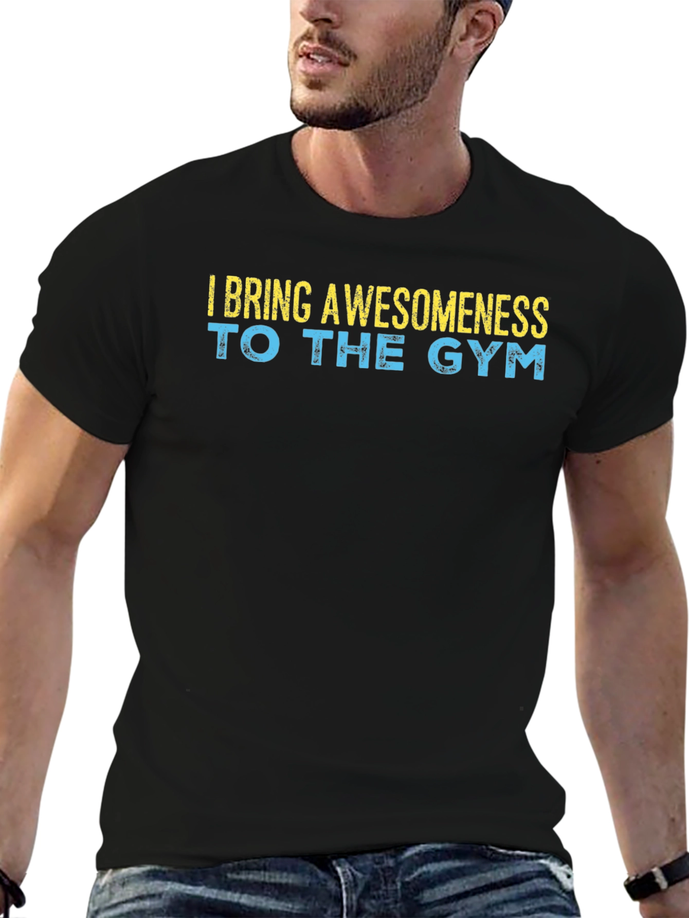 Awesomeness Gym T-Shirt - Black