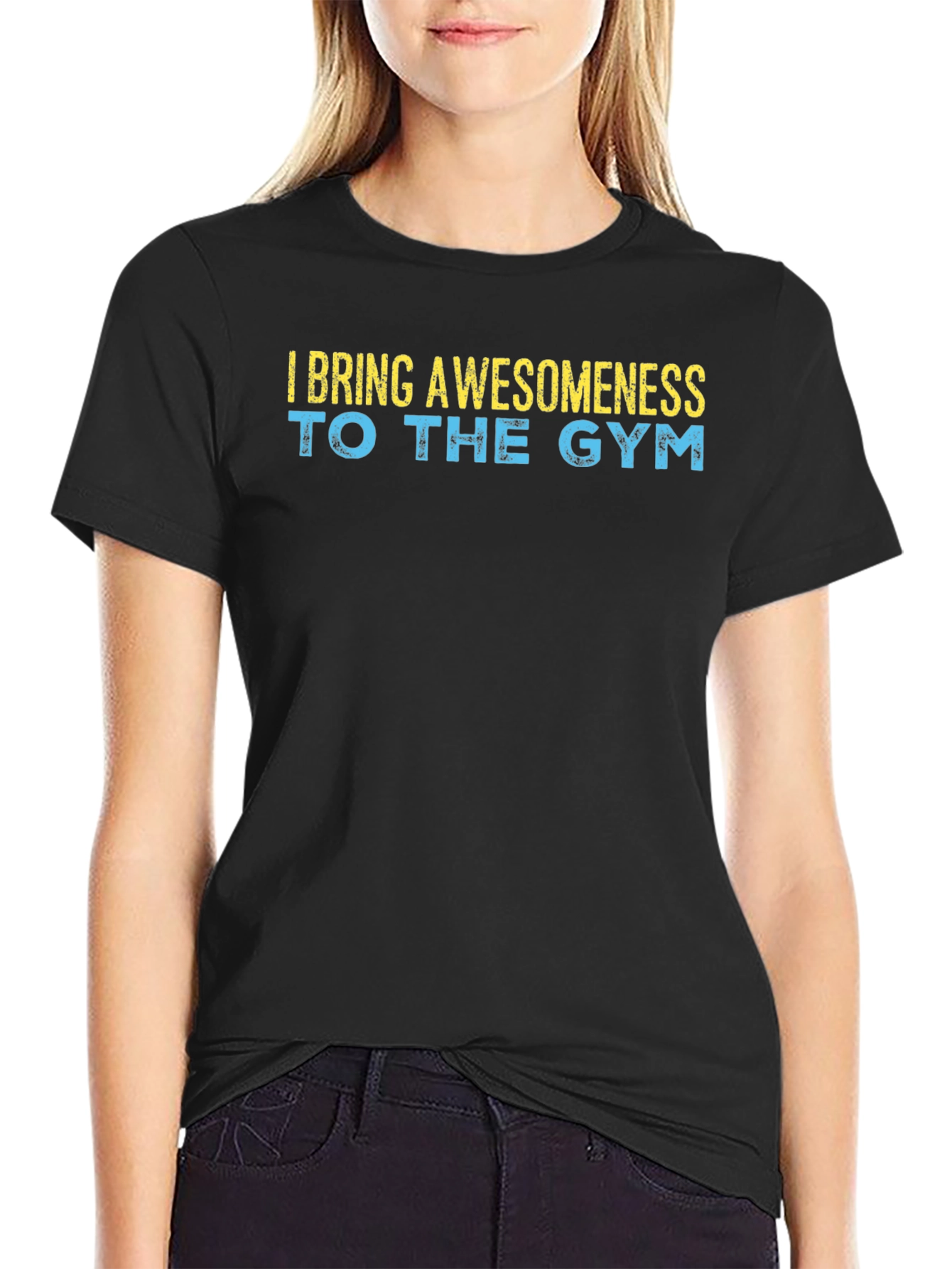Awesomeness Gym T-Shirt - Black