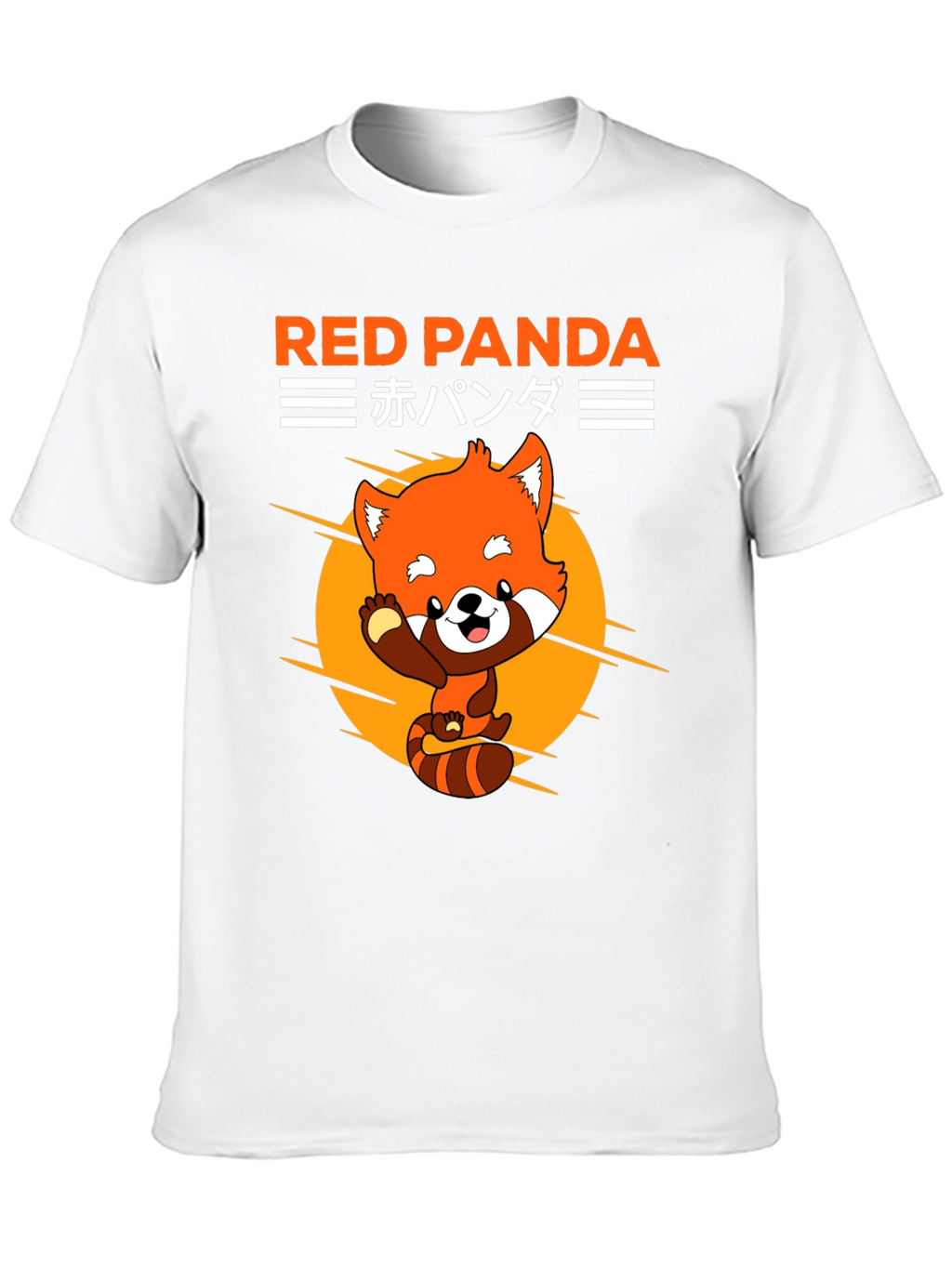 Red Panda Graphic Tee - Cute Anime Style