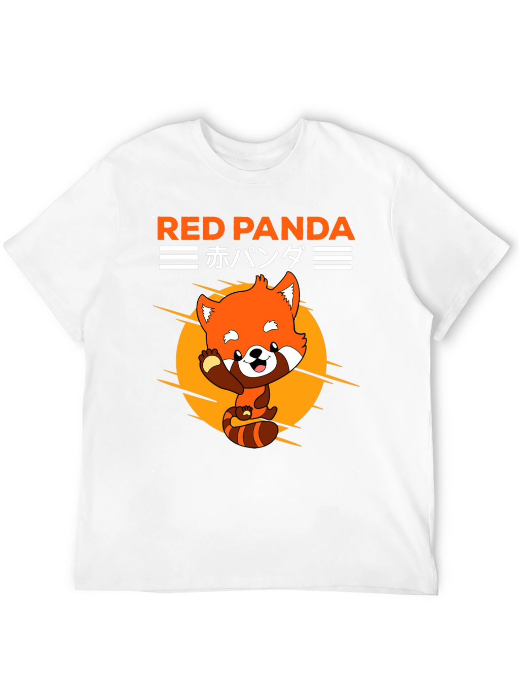 Red Panda Graphic Tee - Cute Anime Style