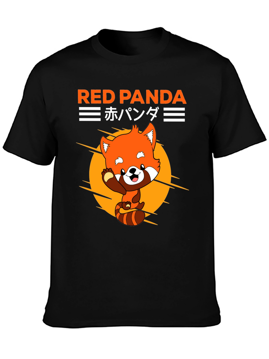 Red Panda Graphic Tee - Cute Anime Style