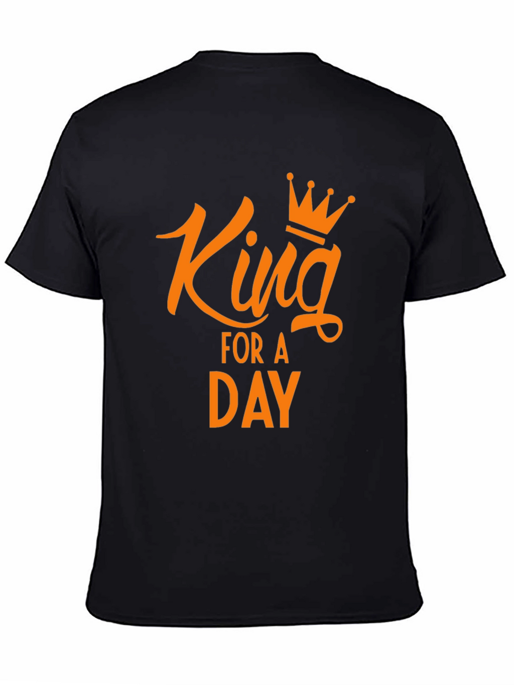 King for a Day Graphic Tee - Black