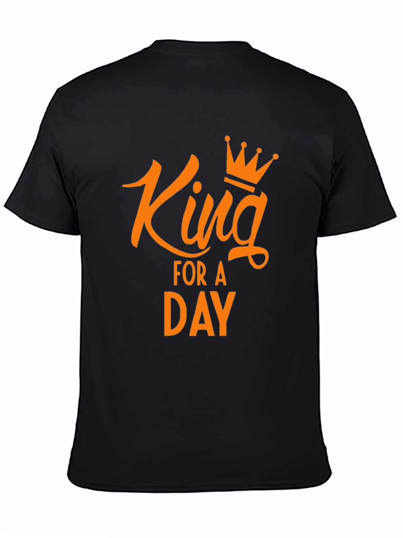 King for a Day Graphic Tee - Black