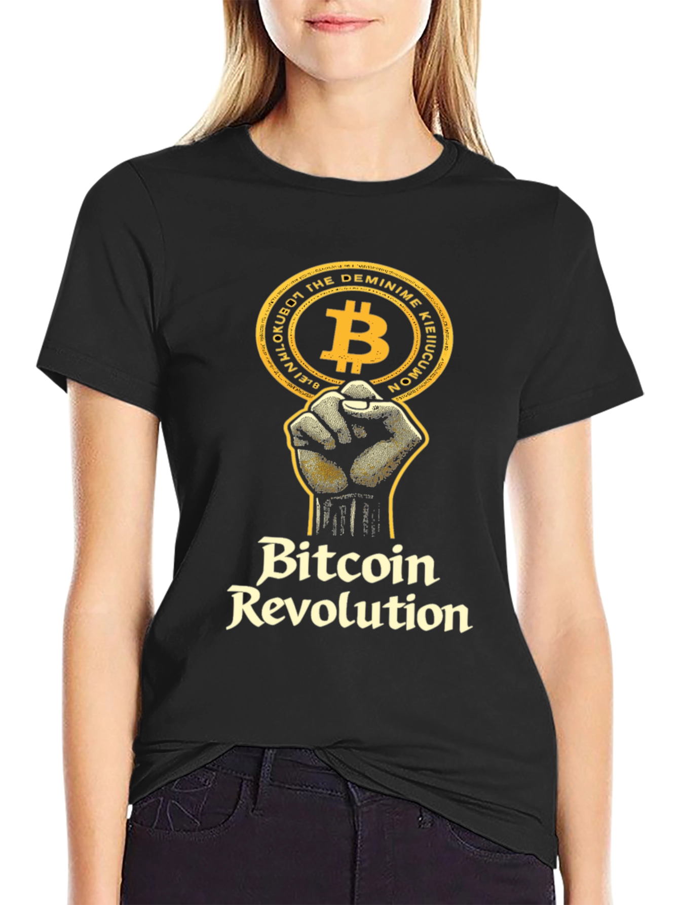 Bitcoin Revolution Graphic Tee