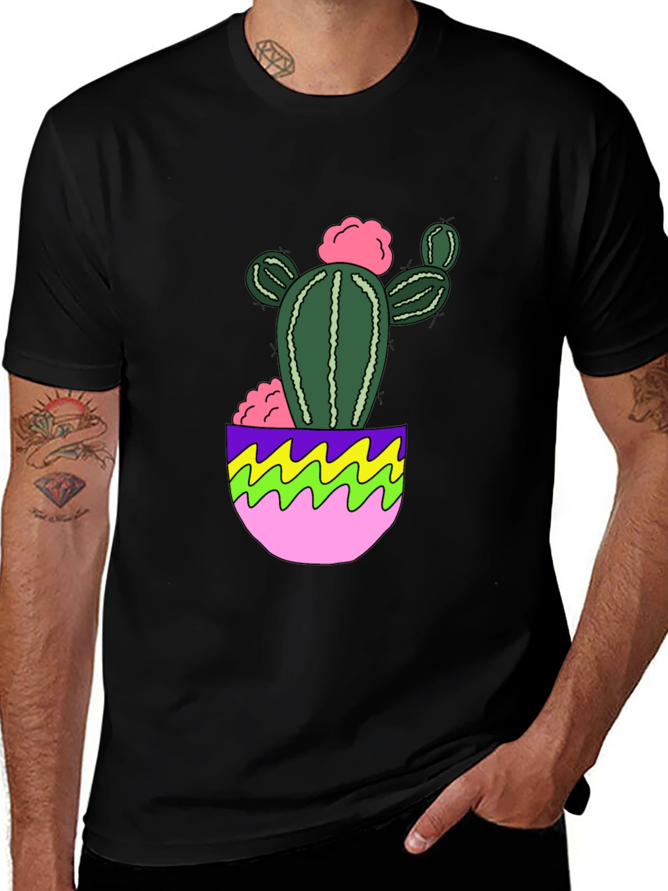 Cool Cactus T-Shirt - Unique Design