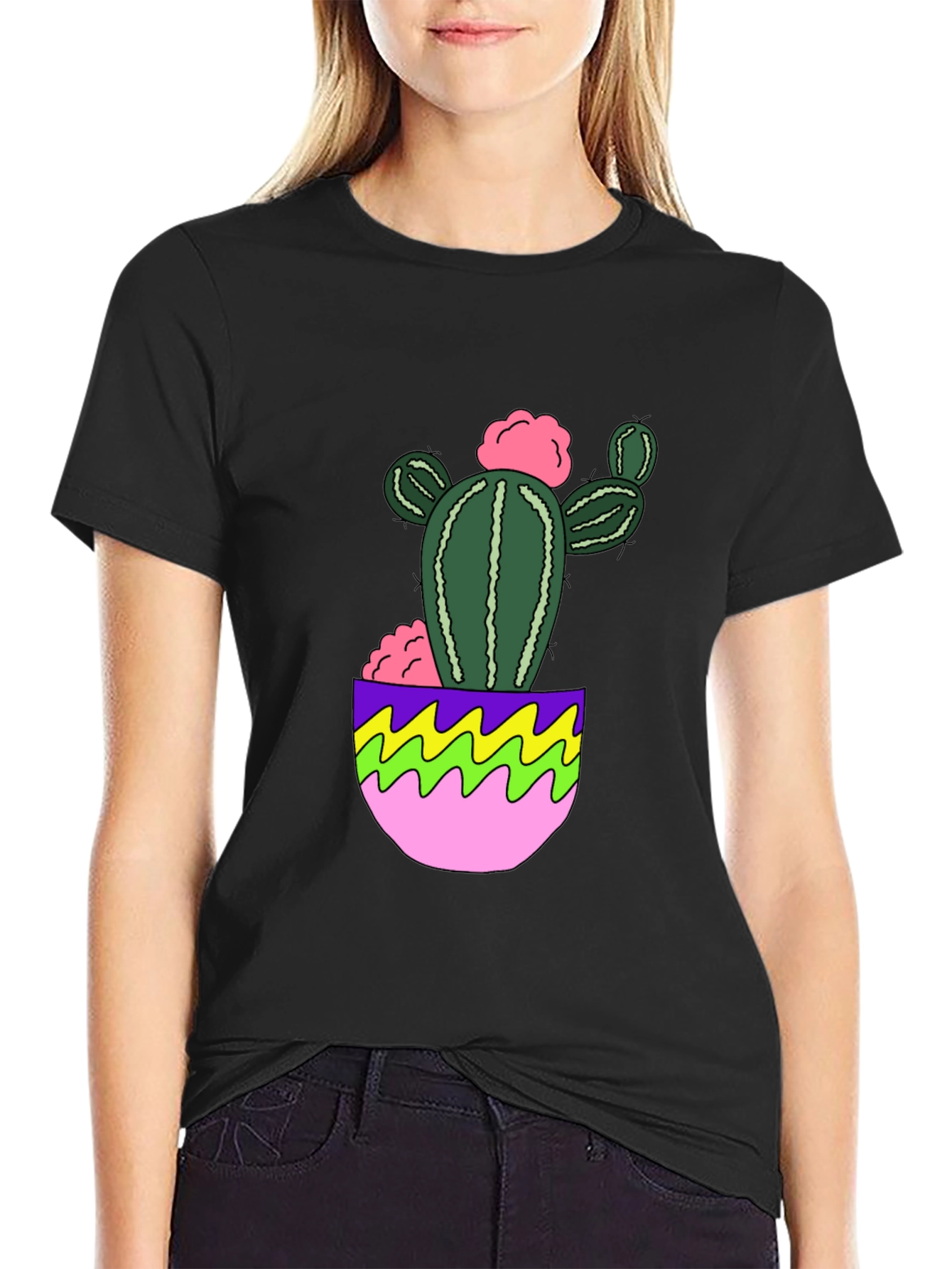 Cool Cactus T-Shirt - Unique Design