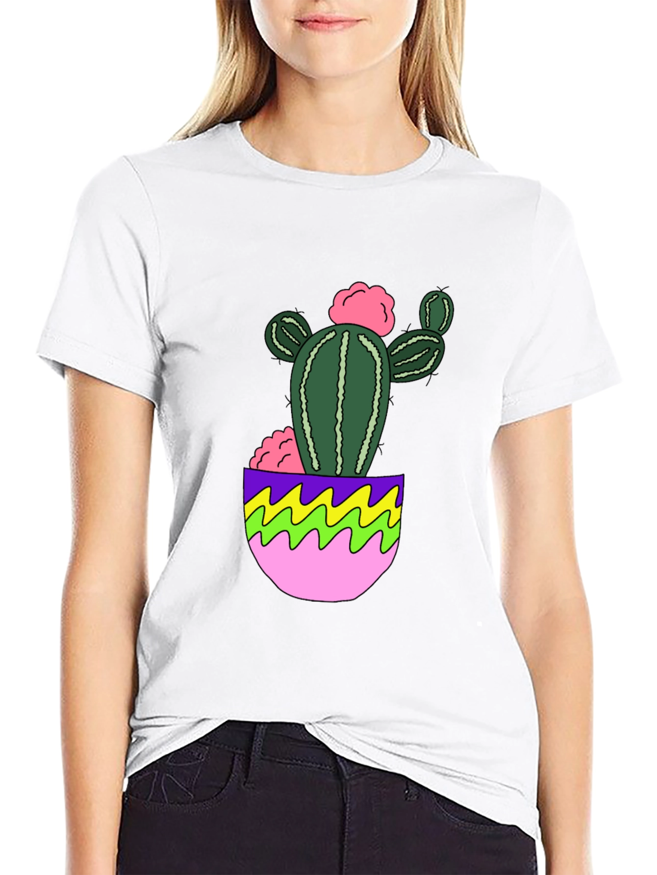 Cool Cactus T-Shirt - Unique Design
