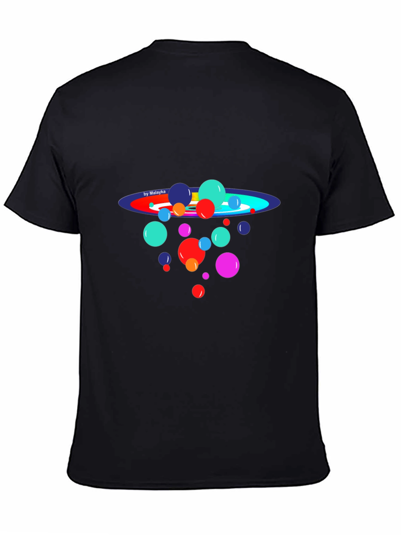 Abstract Orb T-Shirt - Stylish Graphic Tee for Men